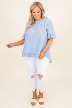 Spotlight All Over Jeans, White -Beyond Basics SpotlightAllOverJeans White 8373