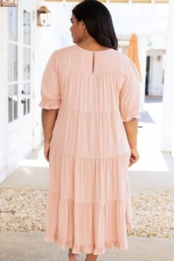 Spring Horizon Dress, Blush 12 Spring Horizon Dress, Blush -Beyond Basics SpringHorizonDress Blush 0186