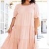Spring Horizon Dress, Blush -Beyond Basics SpringHorizonDress Blush 0200