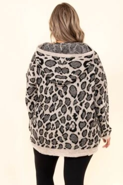 Stay On The Wild Side Hoodie, Gray 12 Stay On The Wild Side Hoodie, Gray -Beyond Basics StayOnTheWildSideHoodie Gray 9881