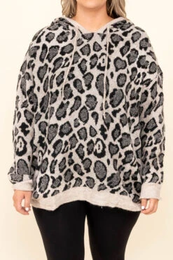 Stay On The Wild Side Hoodie, Gray 11 Stay On The Wild Side Hoodie, Gray -Beyond Basics StayOnTheWildSideHoodie Gray 9882