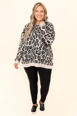 Stay On The Wild Side Hoodie, Gray 10 Stay On The Wild Side Hoodie, Gray -Beyond Basics StayOnTheWildSideHoodie Gray 9885