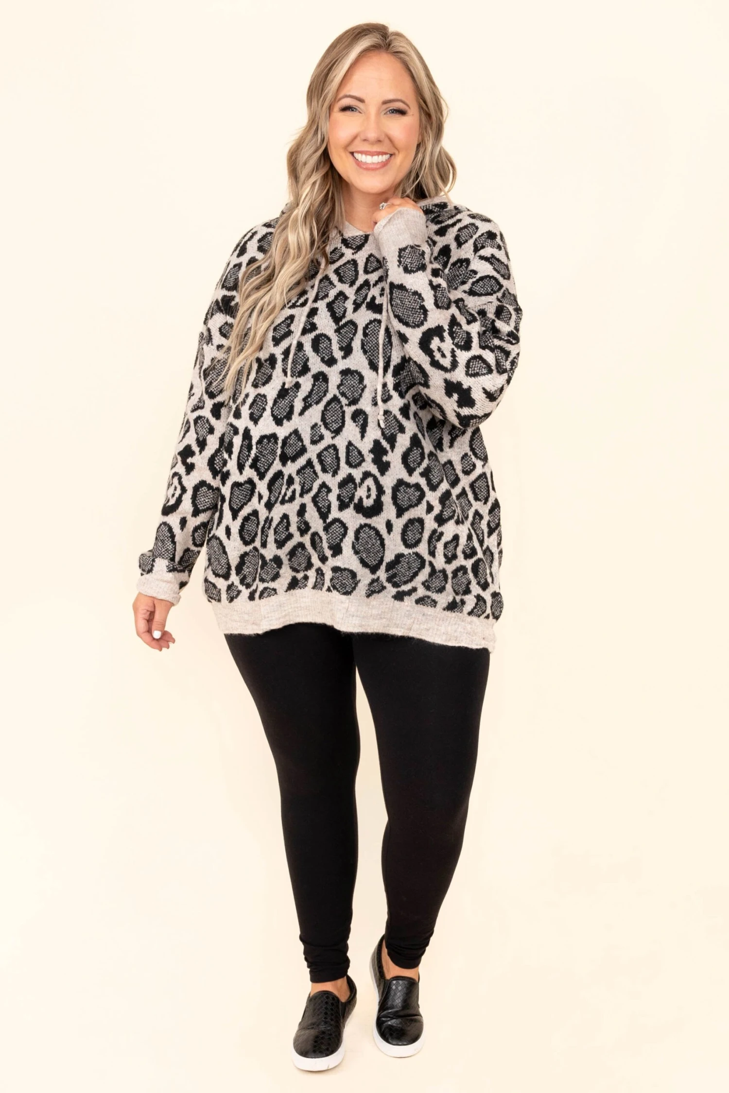 Stay On The Wild Side Hoodie, Gray 5 Stay On The Wild Side Hoodie, Gray - Image 3