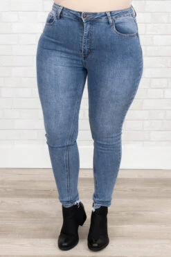 Staying Out Late Jeans, Medium Wash -Beyond Basics StayingOutLateJeans MediumWash 3665