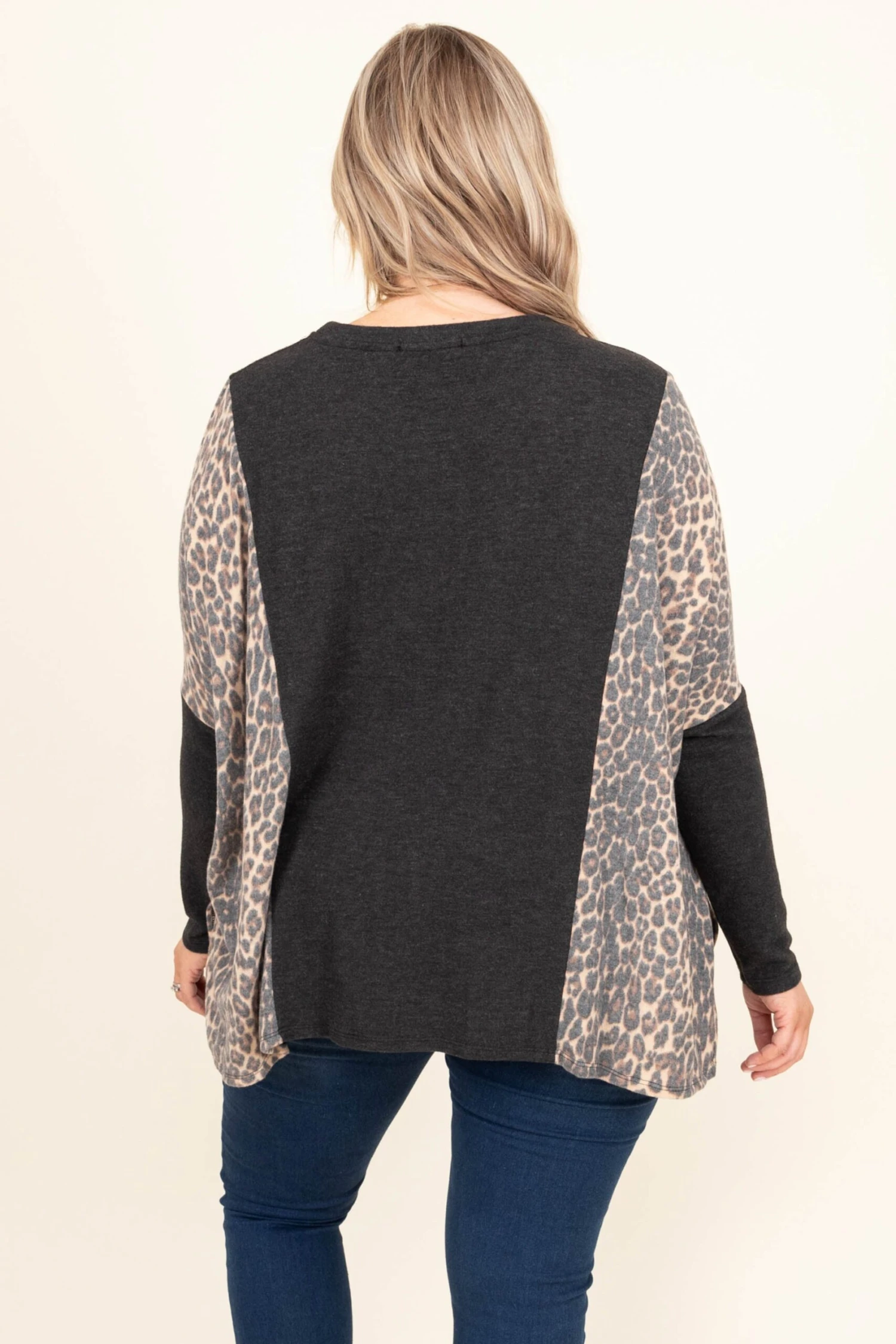 Stunning Statement Top, Charcoal 7 Stunning Statement Top, Charcoal - Image 5