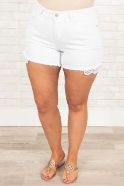 Summer Crushin' Shorts, White 10 Summer Crushin' Shorts, White -Beyond Basics SummerCrushin Shorts White 9592