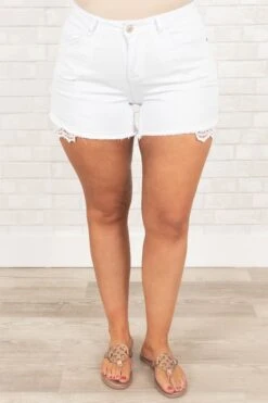 Summer Crushin' Shorts, White