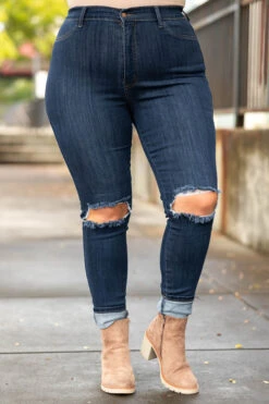 Sweet Impressions Jeans, Dark Wash