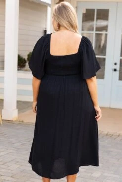Sweet Lady Maxi Dress, Black -Beyond Basics SweetLadyMaxiDress Black 9870