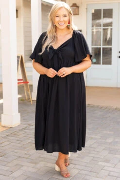 Sweet Lady Maxi Dress, Black -Beyond Basics SweetLadyMaxiDress Black 9876
