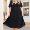 Sweet Lady Maxi Dress, Black -Beyond Basics SweetLadyMaxiDress Black 9877