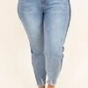 Tell Me Something I Don't Know Skinny Jeans, Light Wash -Beyond Basics TellMeSomethingIDon tKnowSkinnyJeans LightWash 2
