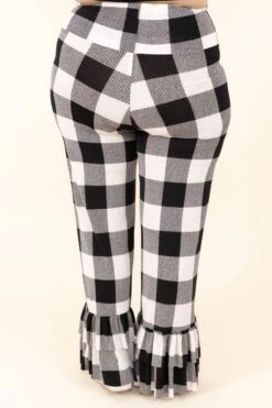 The Big Flare Pants, Black-Ivory -Beyond Basics TheBigFlarePants Black Ivory 7552