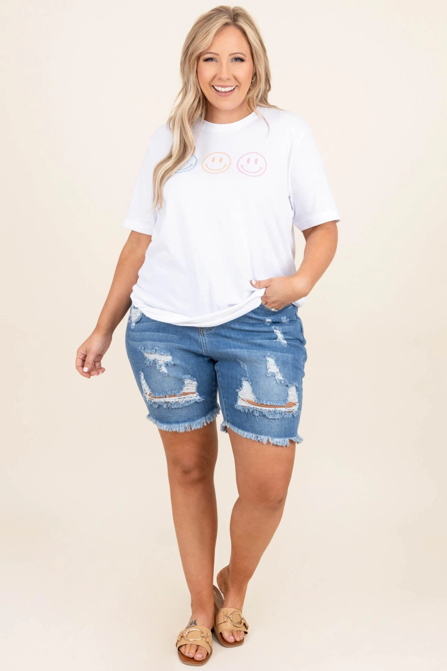 The Last Summer Shorts, Blue 4 The Last Summer Shorts, Blue - Image 2