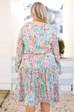 The Wild Experience Dress, Gray -Beyond Basics TheWildExperiencesDress Gray 9843