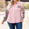 There You Are Shacket, Pink -Beyond Basics ThereYouAreShacket Pink 7359