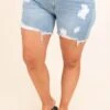 This Is My Hour Shorts, Light Denim -Beyond Basics ThisIsMyHourShorts LightDenim 9787