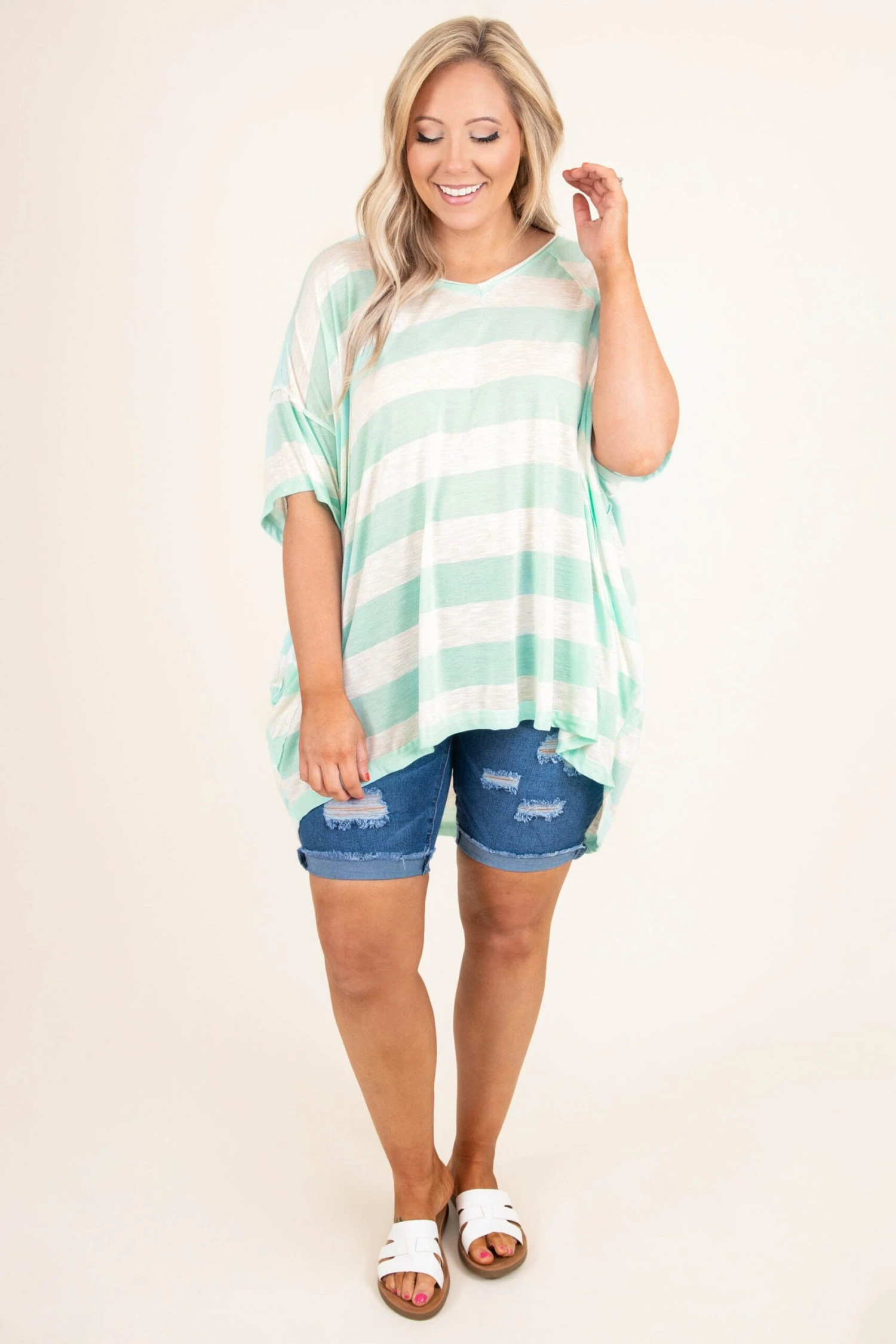 Feeling Sweeter Shorts, Dark Blue 4 Feeling Sweeter Shorts, Dark Blue - Image 2