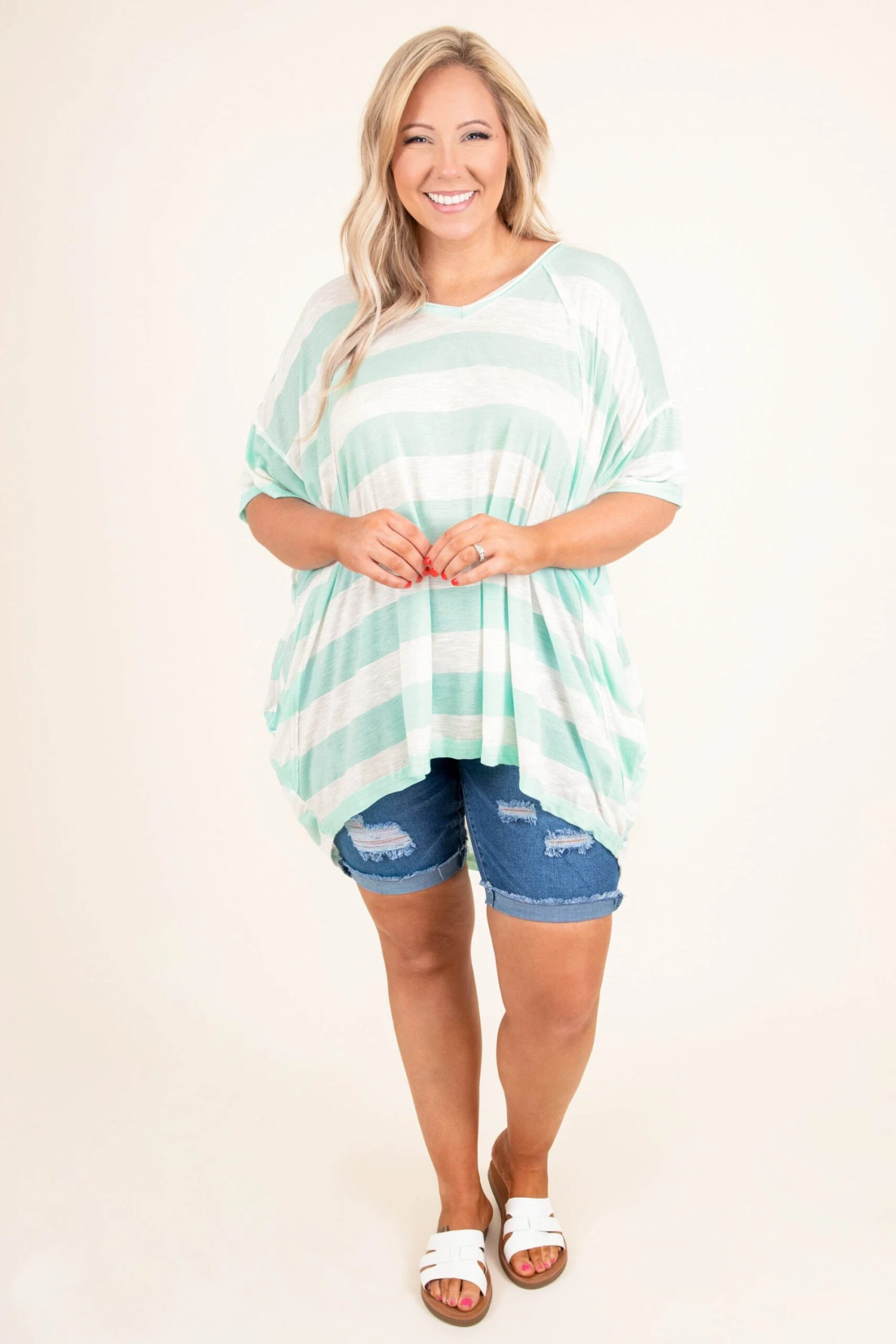 Feeling Sweeter Shorts, Dark Blue 6 Feeling Sweeter Shorts, Dark Blue - Image 4