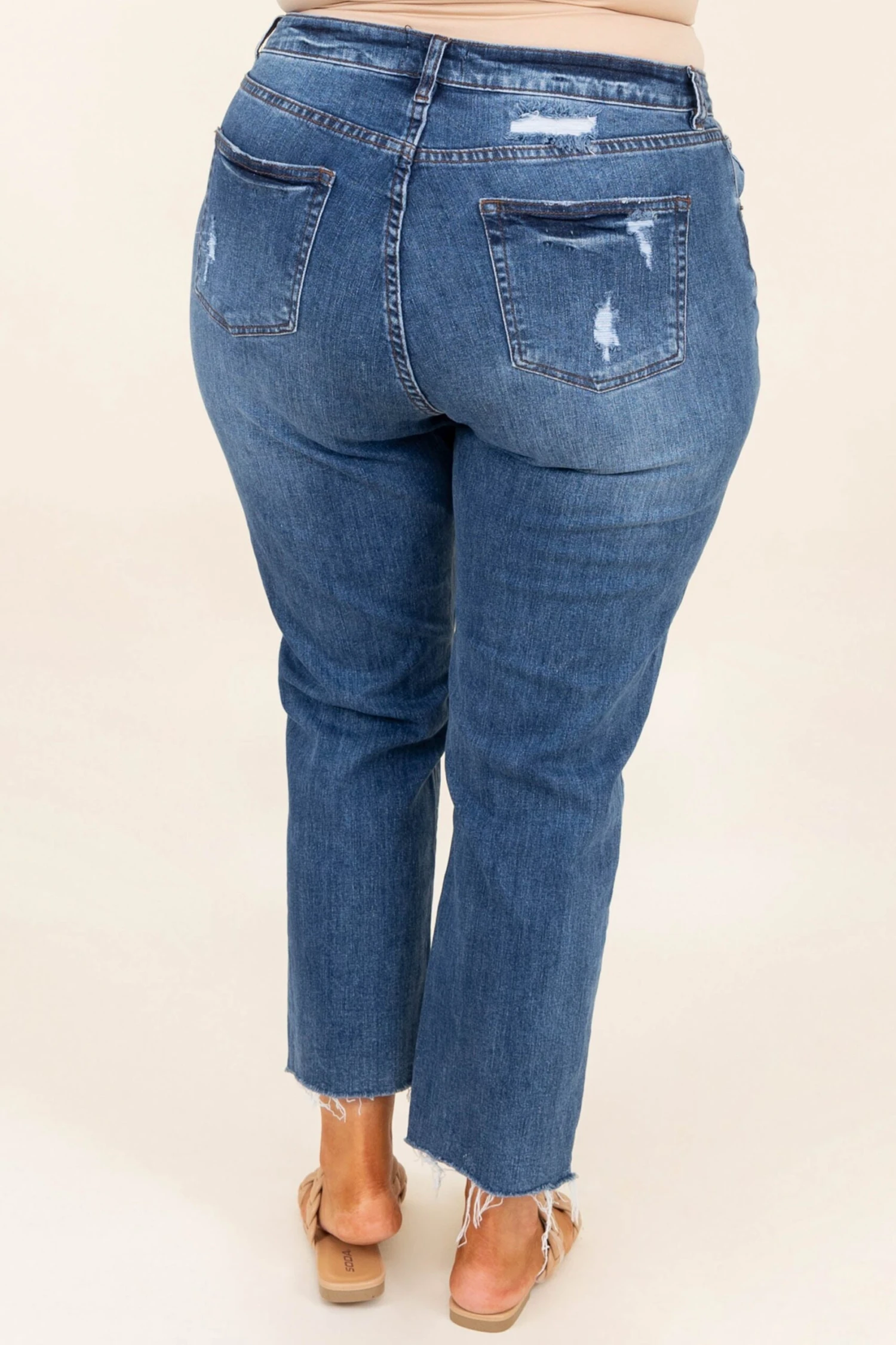 Too Busy Slaying Mom Jeans, Dark Wash 7 Too Busy Slaying Mom Jeans, Dark Wash - Image 5
