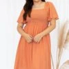 Too Sweet For You Dress, Ginger 2 Too Sweet For You Dress, Ginger -Beyond Basics TooSweetForYouDress Ginger 8538