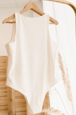 Trying New Things Bodysuit, Off White -Beyond Basics TryingNewThingsBodysuit OffWhite 2