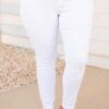 Twirling With Grace Jeans, White