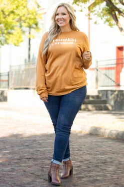 Waiting For Pumpkin Season Top, Toast -Beyond Basics WaitingForPumpkinSeasonTop Toast 5