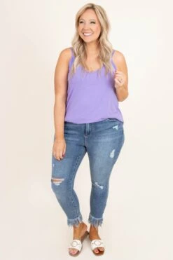 Warm From The Sun Tank, Lavender 10 Warm From The Sun Tank, Lavender -Beyond Basics WarmFromTheSunTank Lavender 9075