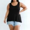 Weekender Tank, Black -Beyond Basics WeekenderTank Black 4
