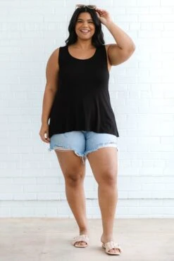 Weekender Tank, Black 12 Weekender Tank, Black -Beyond Basics WeekenderTank Black 6